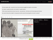 Tablet Screenshot of alessiodelfino.com